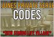 Shindo Life Jejunes Private Server Codes February 202